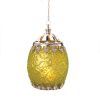 Citron Filigree Candle Lantern