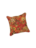 Outdoor Accessories Paisley Throw Pillows