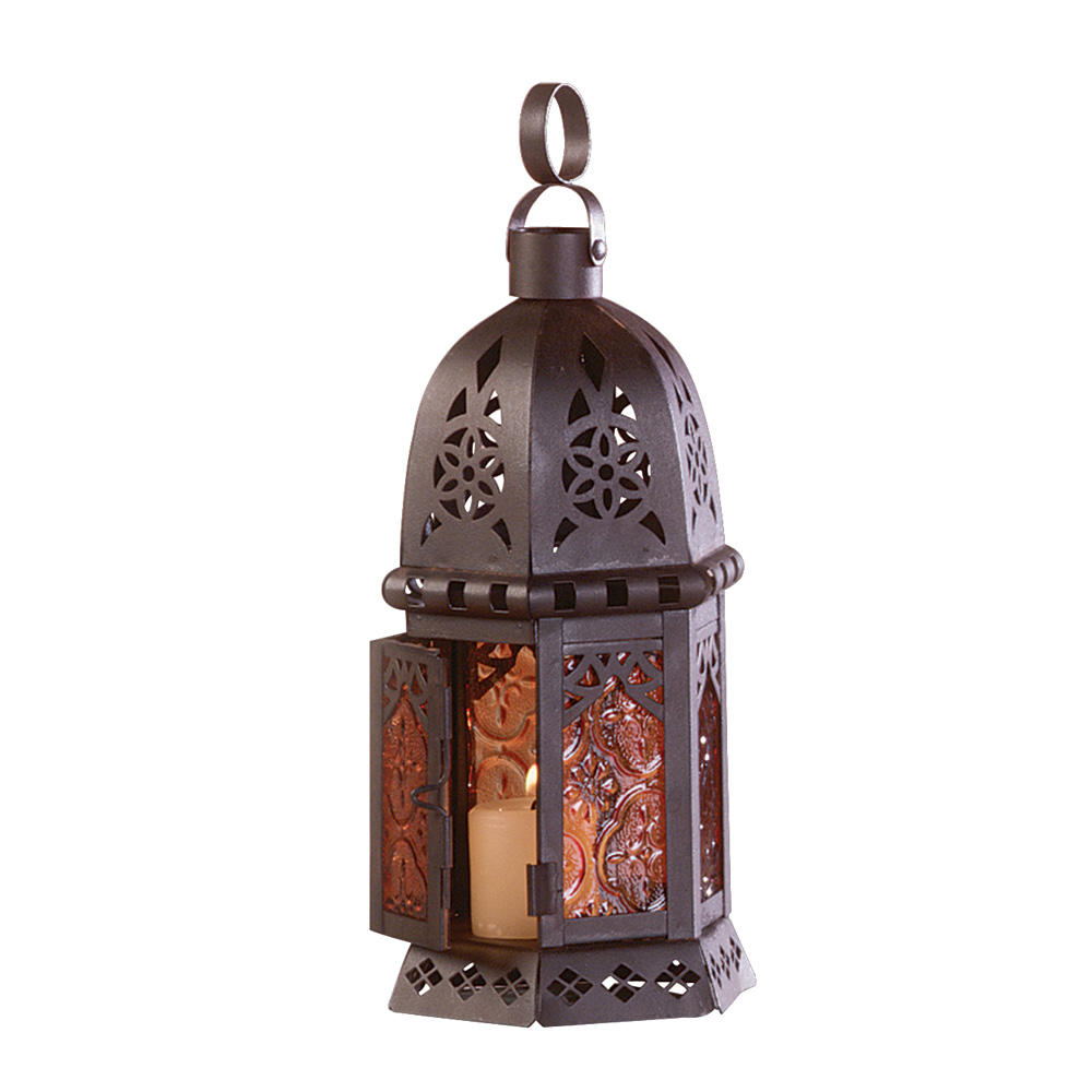 Moroccan Candle Lantern 10"