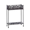 Cast Iron Plant Stand - Two-Tier