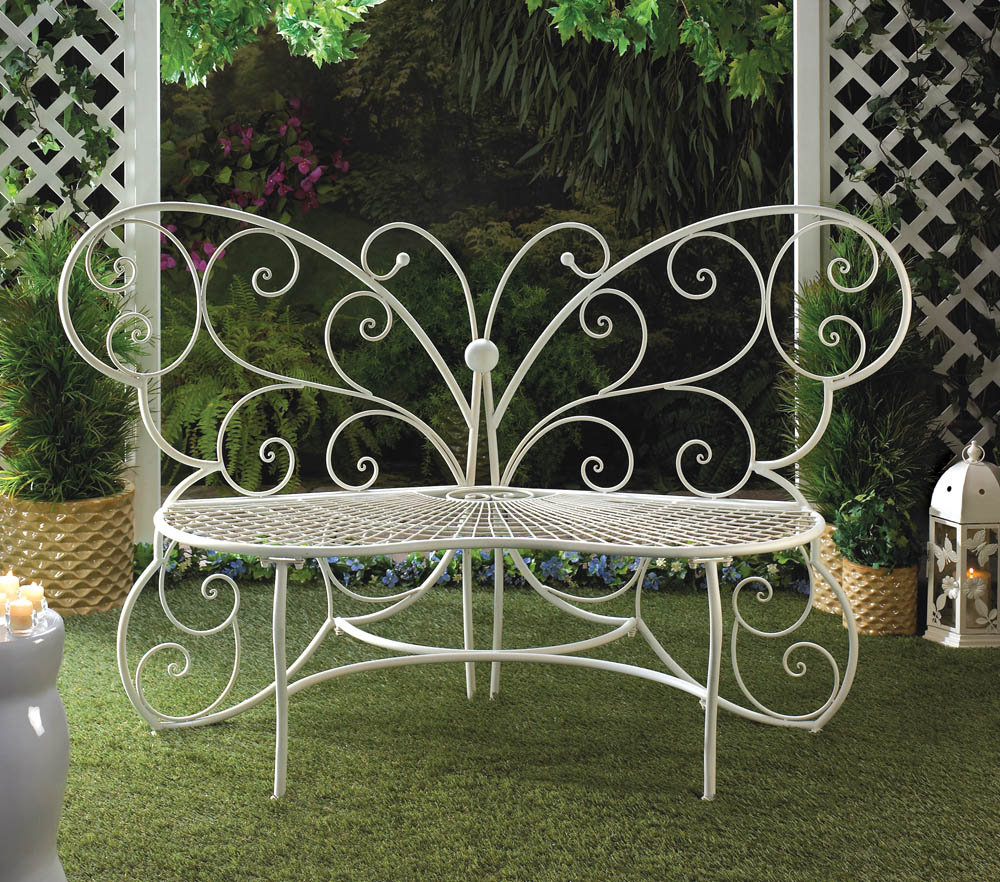 Butterfly Garden Bench