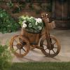 Barrel Tricycle Planter