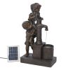 Teamwork Water Pump Solar Fountain