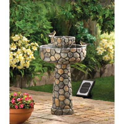 Wishing Well Solar Water Fountain