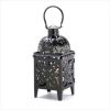 Black Medallion Lantern