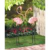 Flamboyant Flamingo Garden Stakes