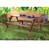 Rustic Convertible Garden Table