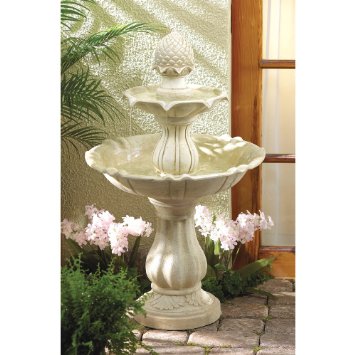 3 Tier Acorn Water Fountain