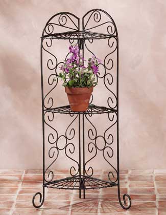 3 Tier Corner Plant Stand