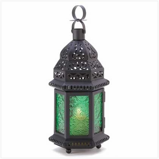 10 1/4" Moroccan Candle Lantern