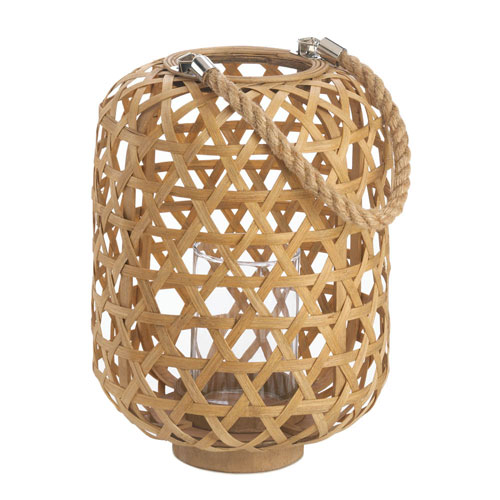 Large Woven Bamboo Lantern